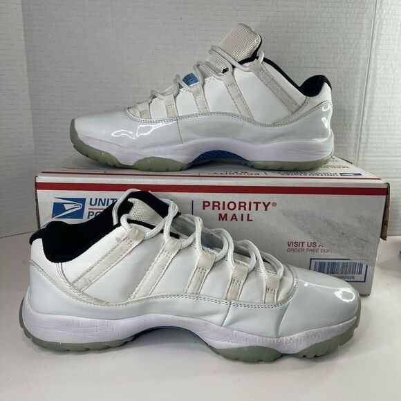 Jordan 11 Low Retro Legend Blue AV2187-117 Size 12 Mens main image 4